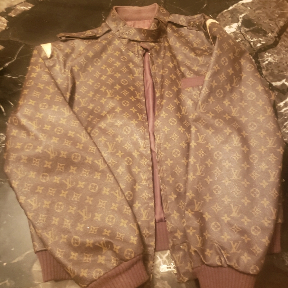 Vintage Louis Vuitton Dapper bomber jacket.